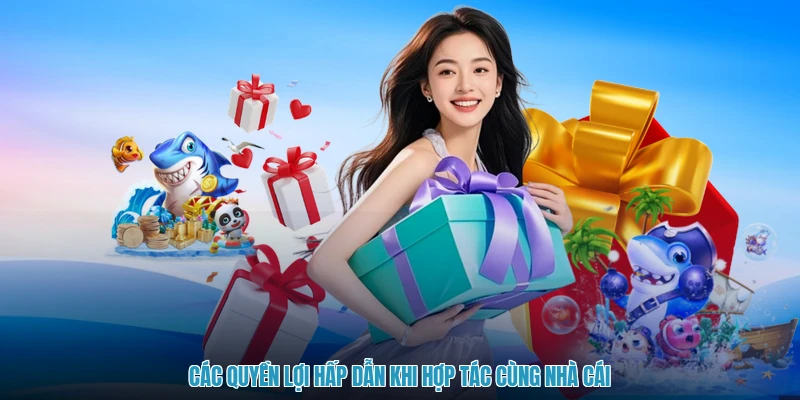 Các quyền lợi hấp dẫn khi hợp tác cùng nhà cái